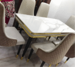 Modern Dining Table and Chair Set - Image 2