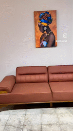 Minimalist Leather Chair Set - Image 3